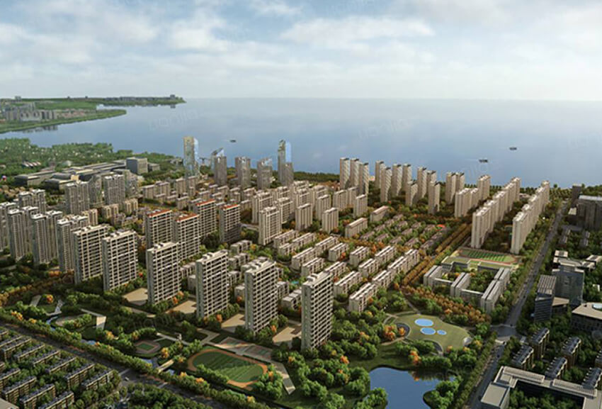 青島市融創(chuàng)紅島灣小區(qū)